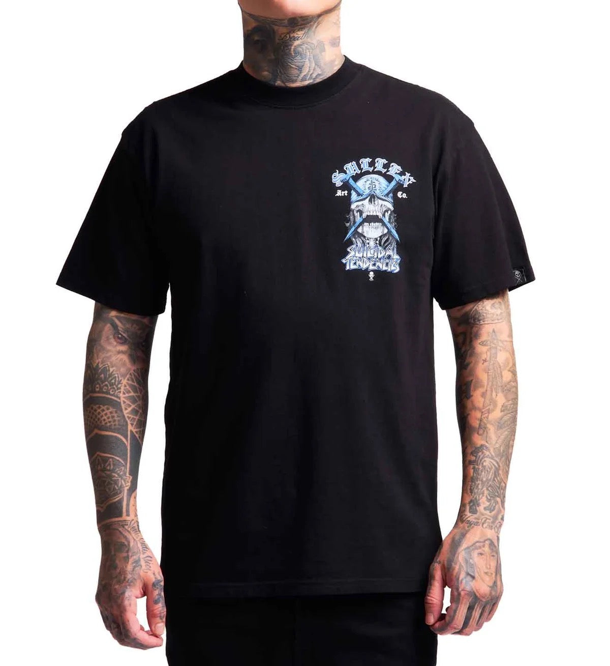 SULLEN CLOTHING X SUICIDAL TENDENCIES ST WAR HEAD "1 TON" PREMIUM T-SHIRT