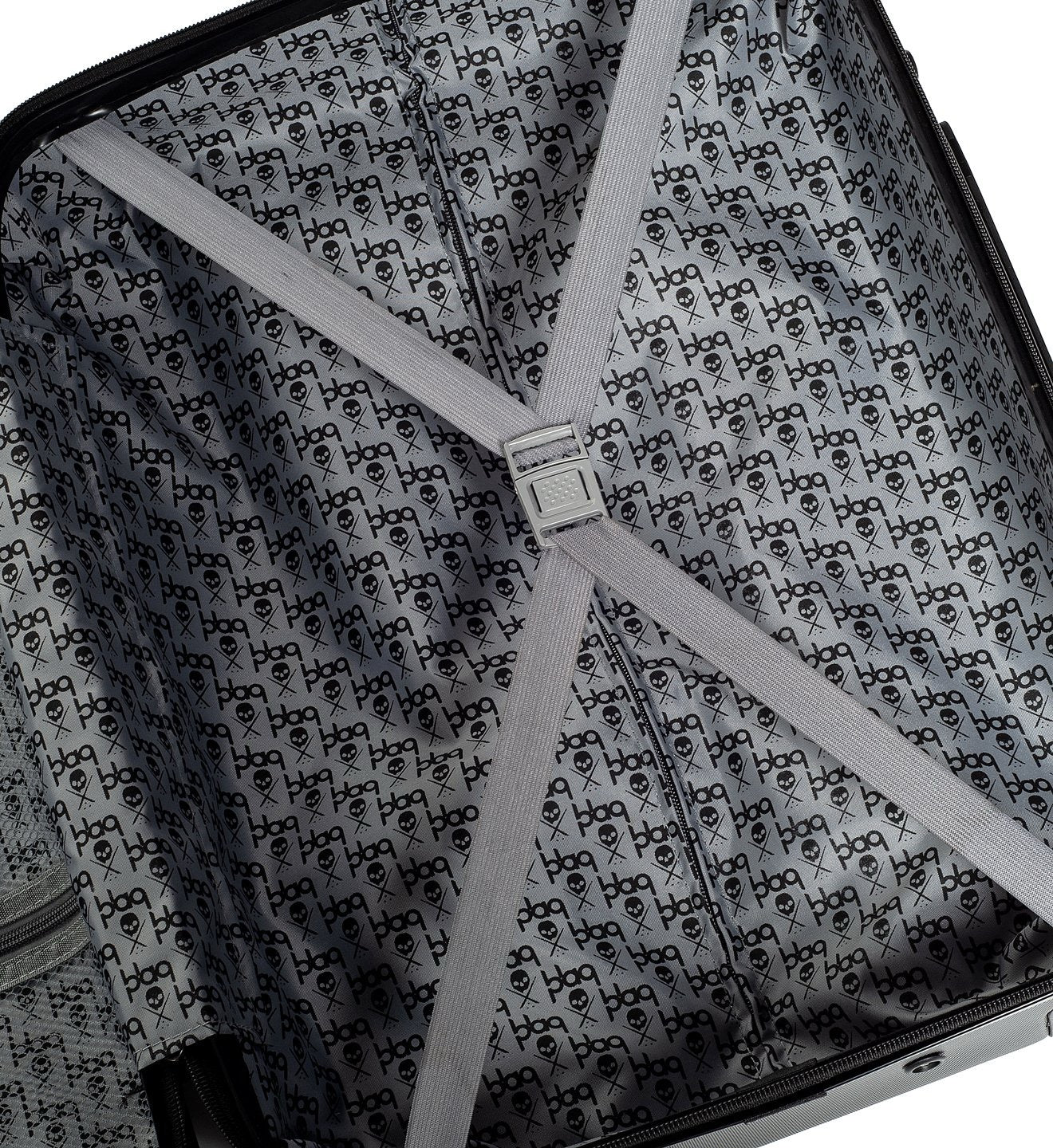 SULLEN CLOTHING BLAQ PAK RHINO GREY SUITCASE