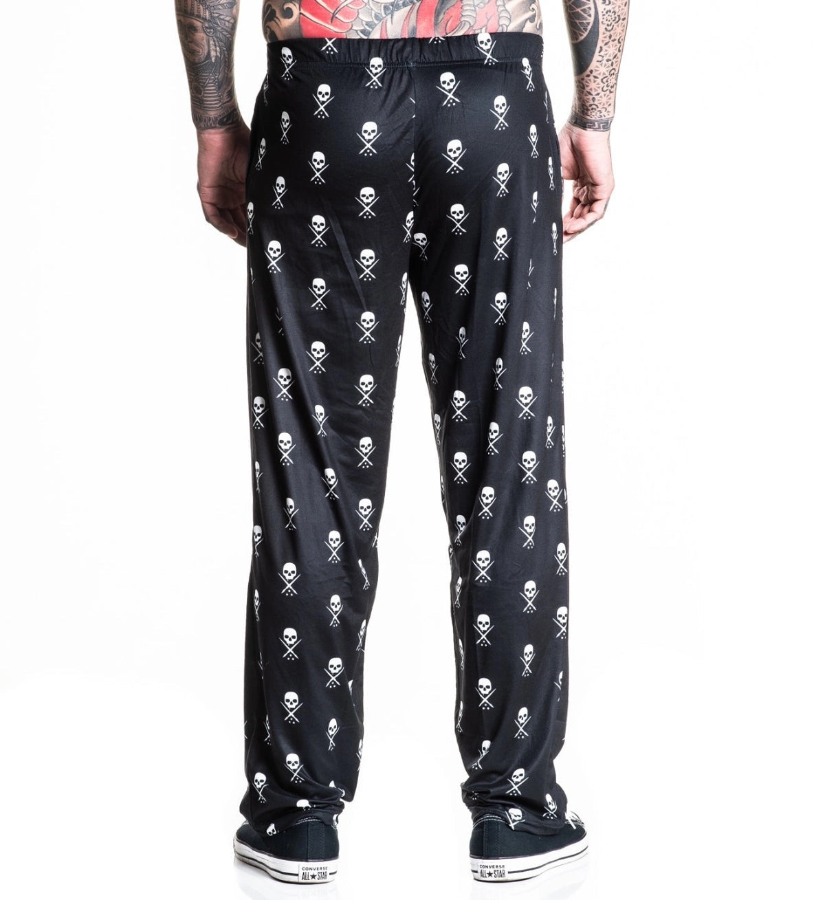 SULLEN CLOTHING BADGE BLACK PAJAMA PANT