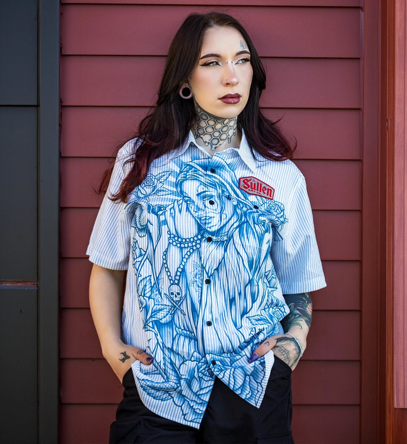 SULLEN CLOTHING SO GREASY WOVEN SHIRT