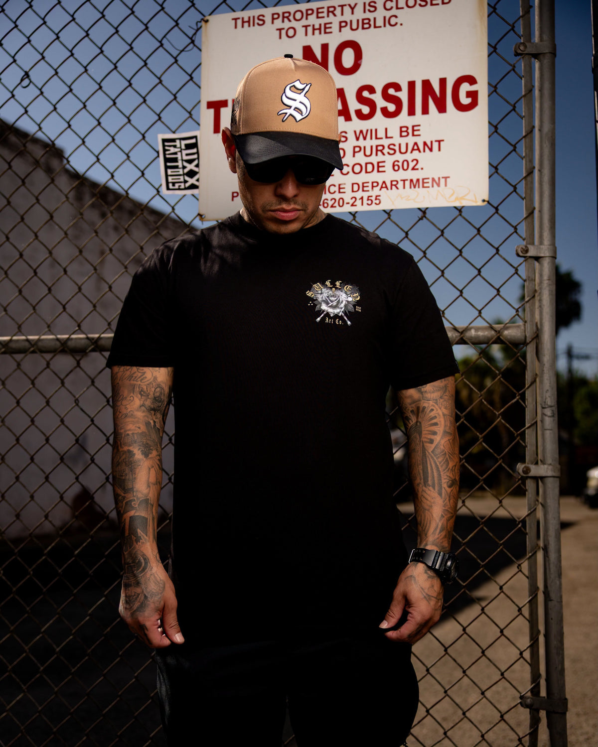 SULLEN CLOTHING LOVE ME LATER JET BLACK PREMIUM T-SHIRT