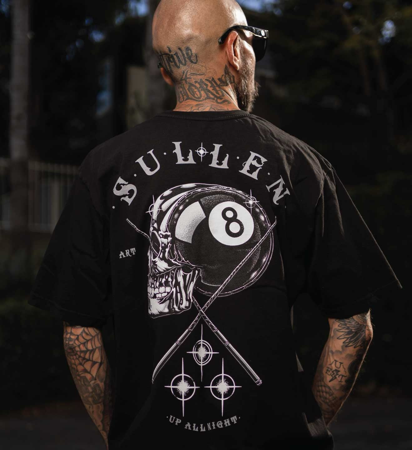 SULLEN CLOTHING TRAGIC EIGHTBALL PREMIUM T-SHIRT