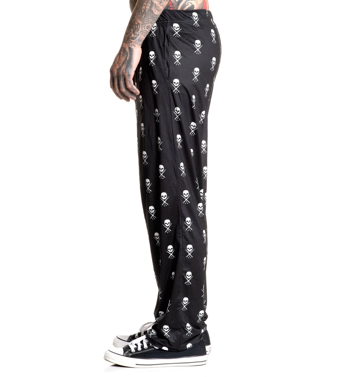 SULLEN CLOTHING BADGE BLACK PAJAMA PANT