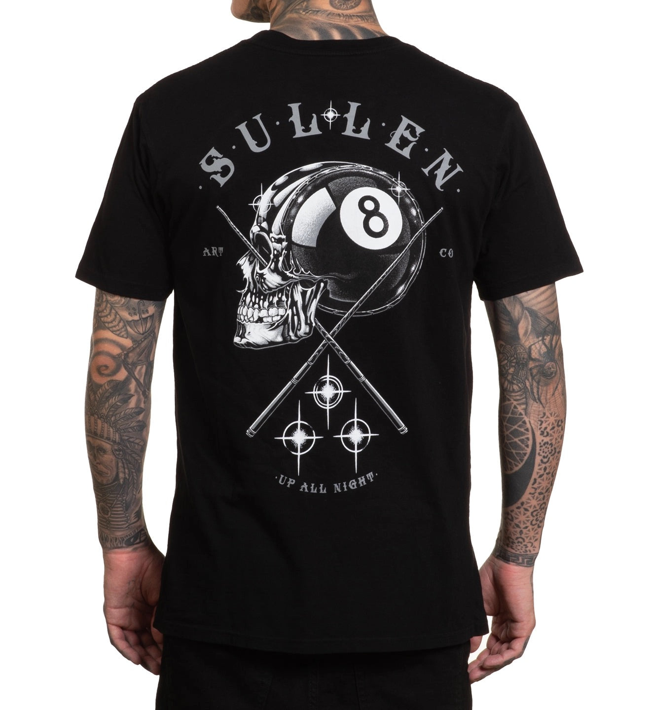 SULLEN CLOTHING TRAGIC EIGHTBALL PREMIUM T-SHIRT