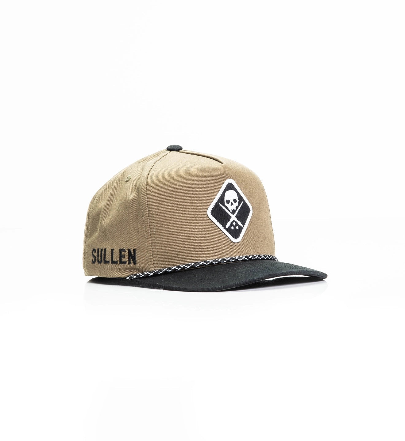 SULLEN CLOTHING BLAQ DIAMOND LODEN GREEN & BLACK SNAPBACK CAP