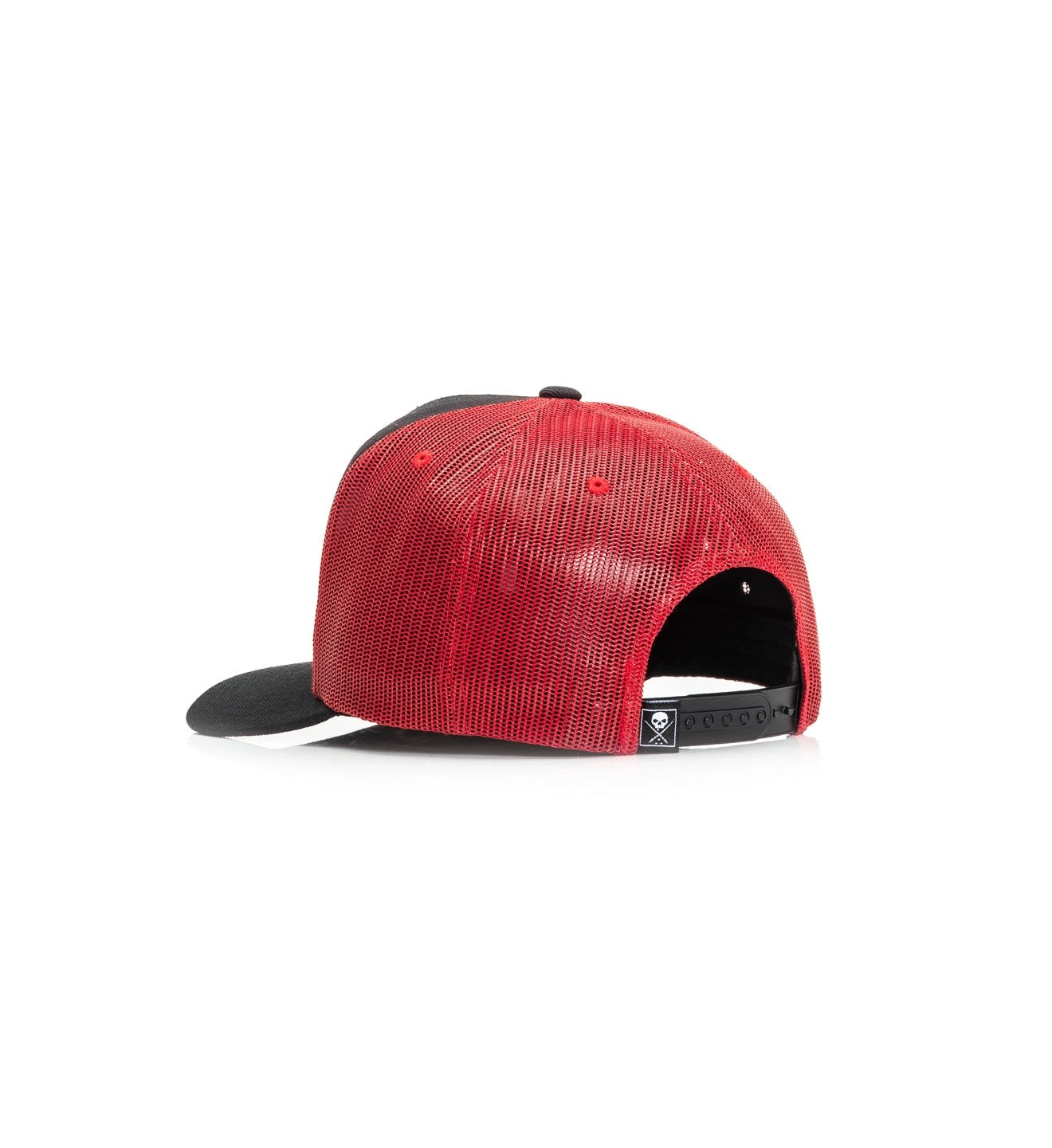 SULLEN CLOTHING OG STAR BLACK & RED SNAPBACK TRUCKER CAP HAT