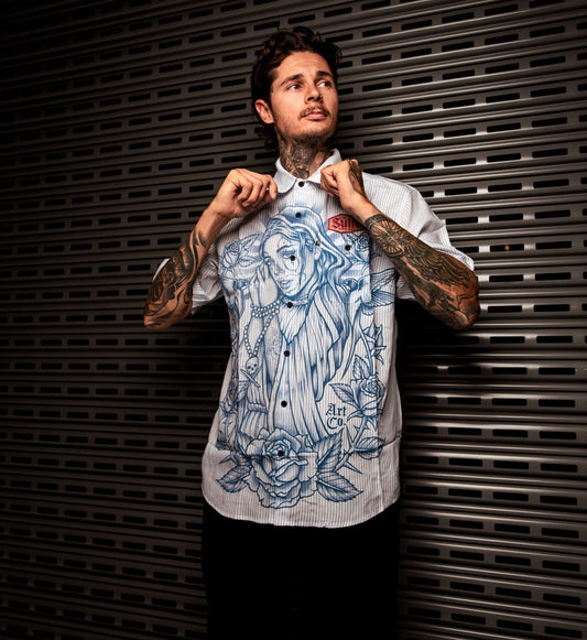 SULLEN CLOTHING SO GREASY WOVEN SHIRT