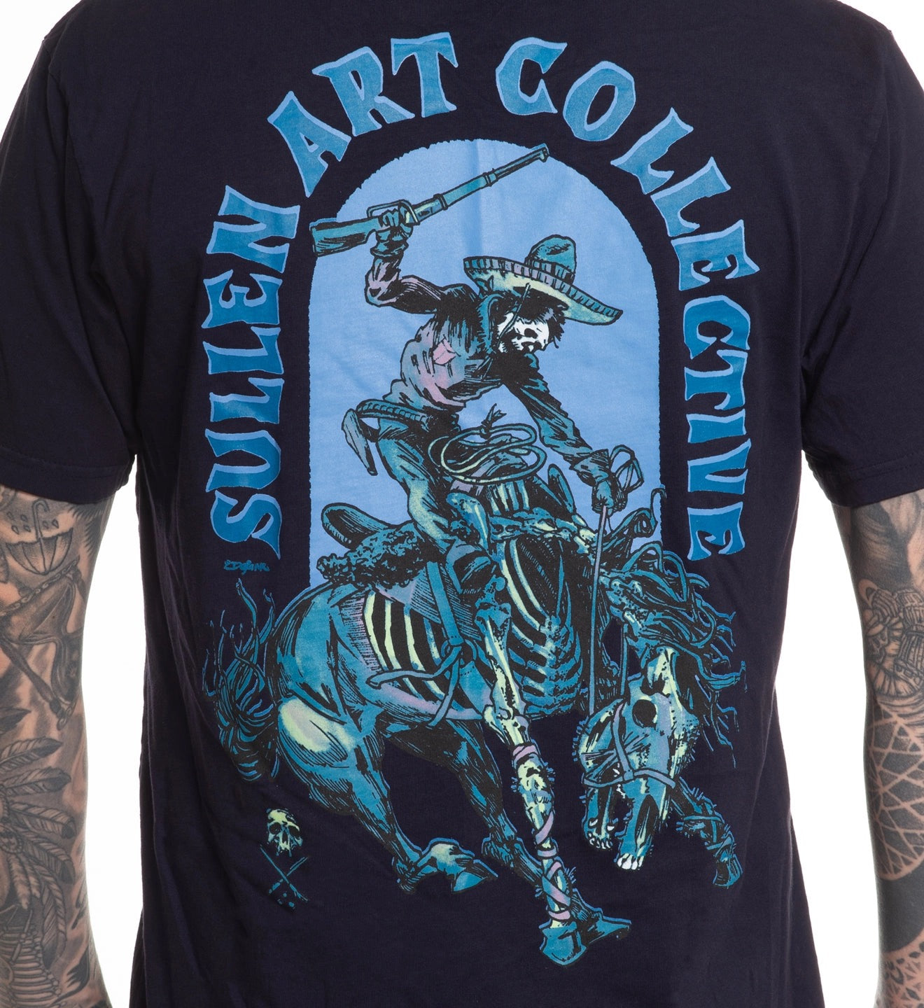SULLEN CLOTHING FANTASMA BLUE  PREMIUM T-SHIRT