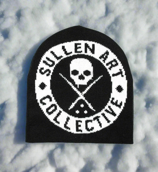 SULLEN CLOTHING BOH SKULL CAP BLACK BEANIE HAT
