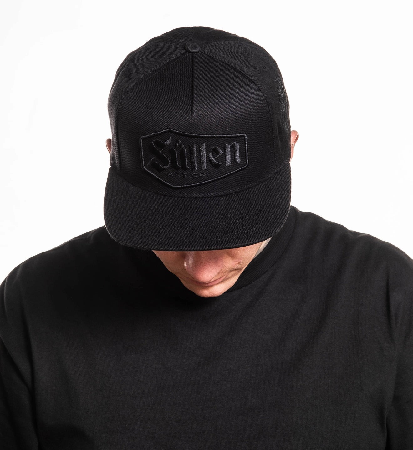 SULLEN CLOTHING LAST RITES BLACK SNAPBACK CAP