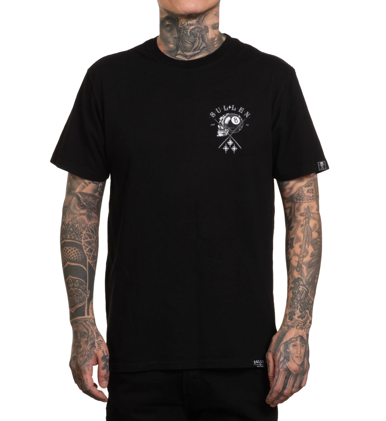 SULLEN CLOTHING TRAGIC EIGHTBALL PREMIUM T-SHIRT