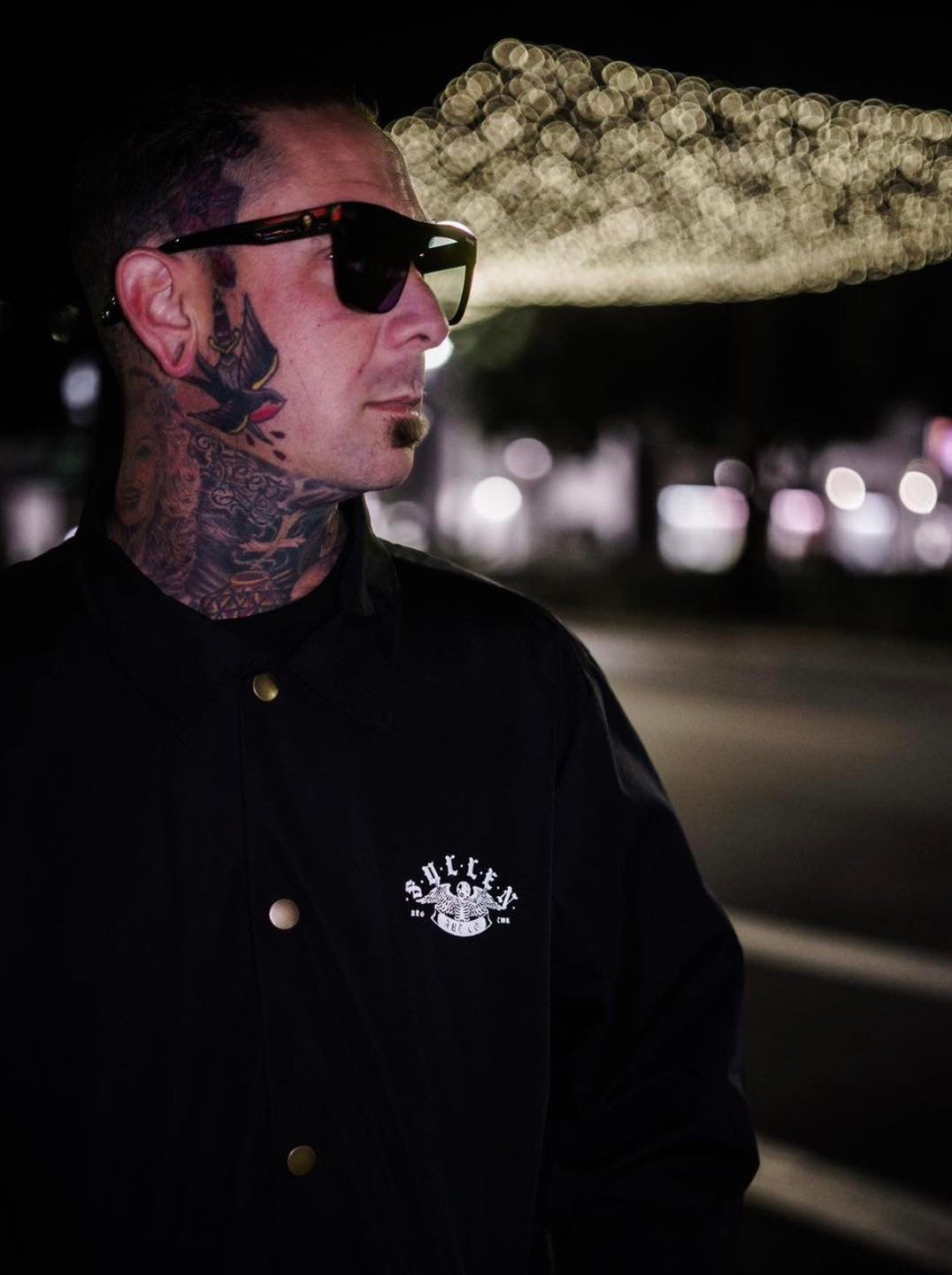 SULLEN CLOTHING ANGEL OF DEATH COACHES JACKET