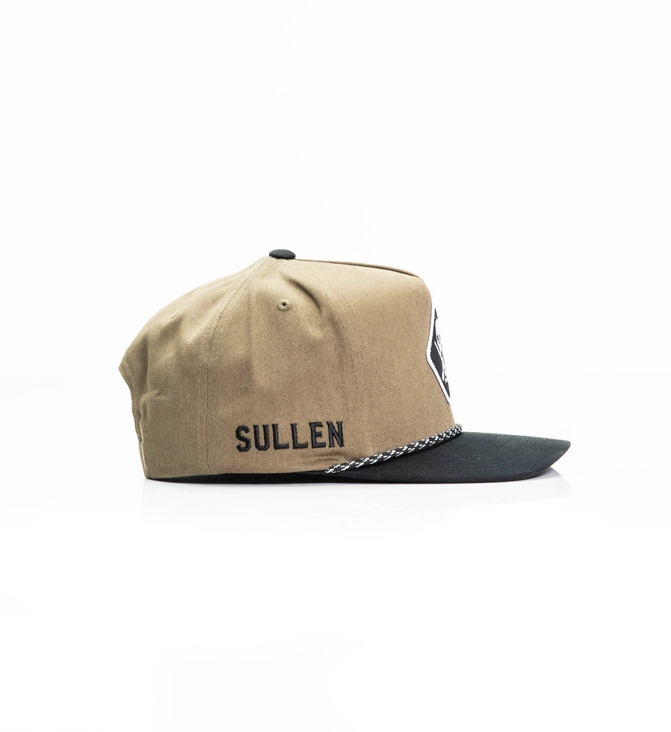 SULLEN CLOTHING BLAQ DIAMOND LODEN GREEN & BLACK SNAPBACK CAP