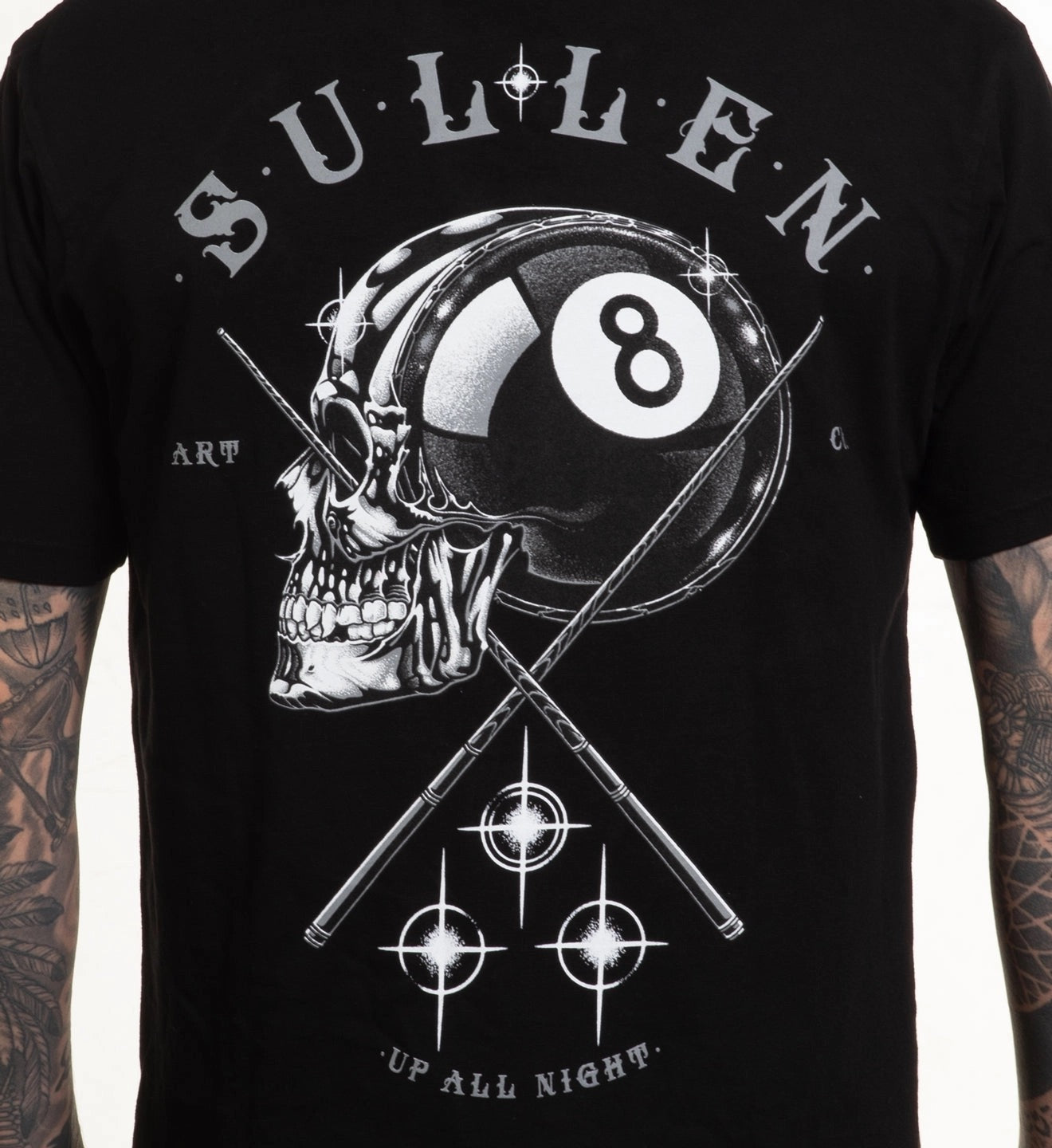 SULLEN CLOTHING TRAGIC EIGHTBALL PREMIUM T-SHIRT