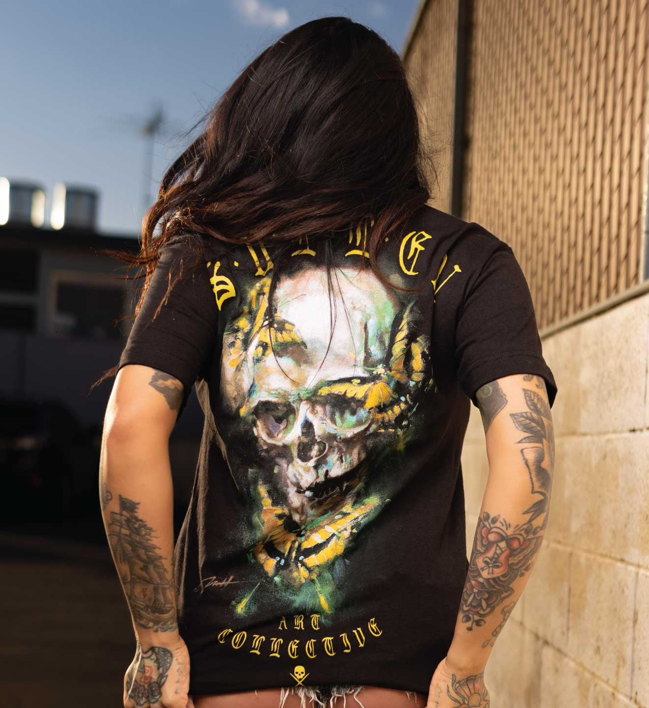 SULLEN CLOTHING MISH SKULL STANDARD T-SHIRT