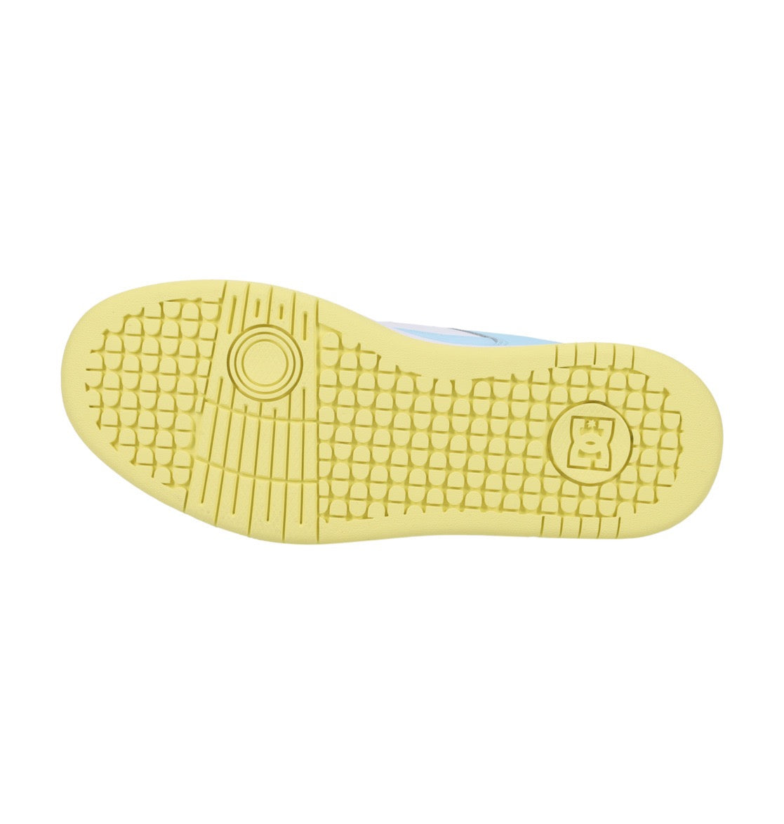 DC SHOES MANTECA 4 BLUE YELLOW WHITE LADIES TRAINERS