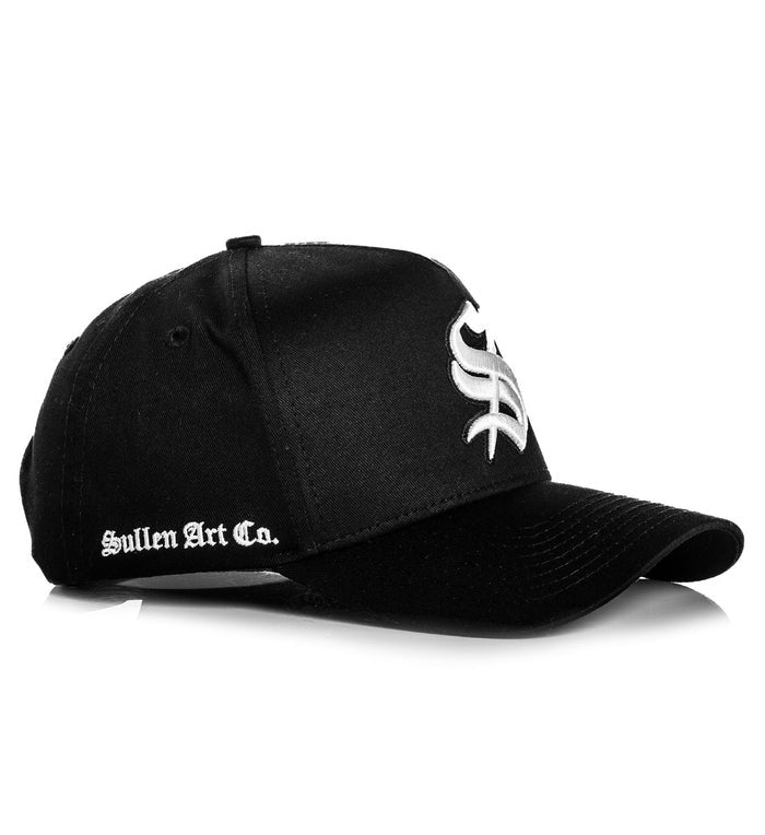 SULLEN CLOTHING AMADOR BLACK SNAPBACK CAP