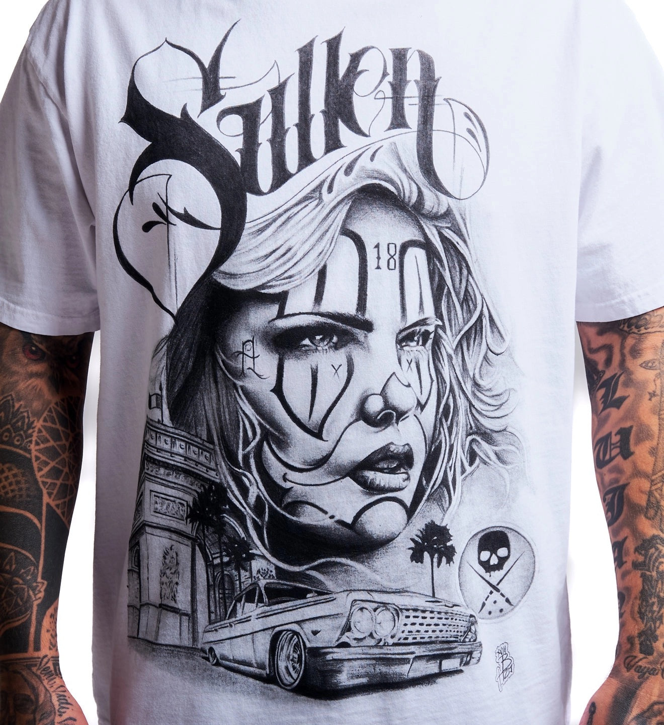 SULLEN CLOTHING BOBINK 120 "1 TON" OVERSIZED HEAVYWEIGHT PREMIUM T-SHIRT