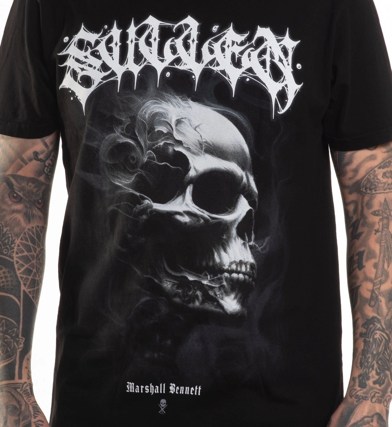 SULLEN CLOTHING MARSHALL BENNETT JET BLACK PREMIUM T-SHIRT