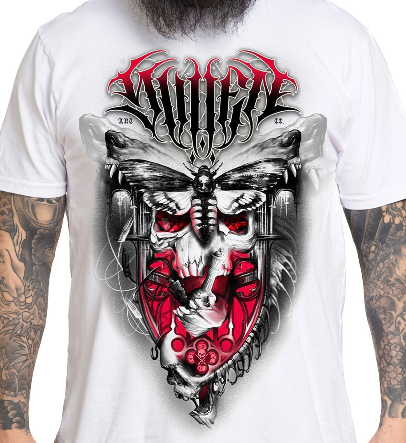 SULLEN CLOTHING ALEXANDER YANITSKIY WHITE  PREMIUM T-SHIRT