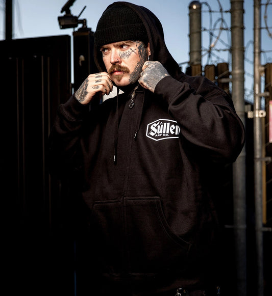 SULLEN CLOTHING CORPO COFFIN ZIP HOODIE