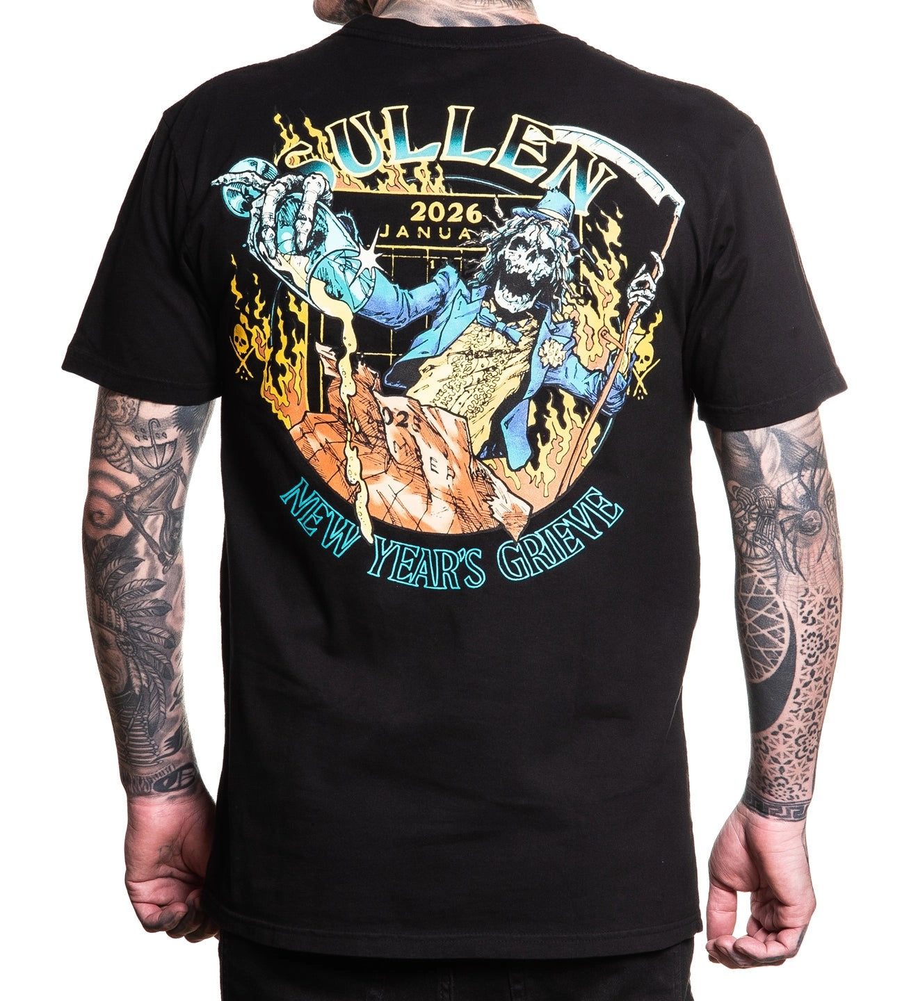 SULLEN CLOTHING NEW YEARS GRIEVE PREMIUM T-SHIRT