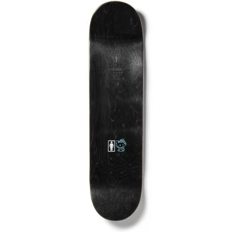 GIRL X HELLO KITTY 50TH ANNIVERSARY SKATEBOARD DECK NIELS BENNETT BLUE 8.25"