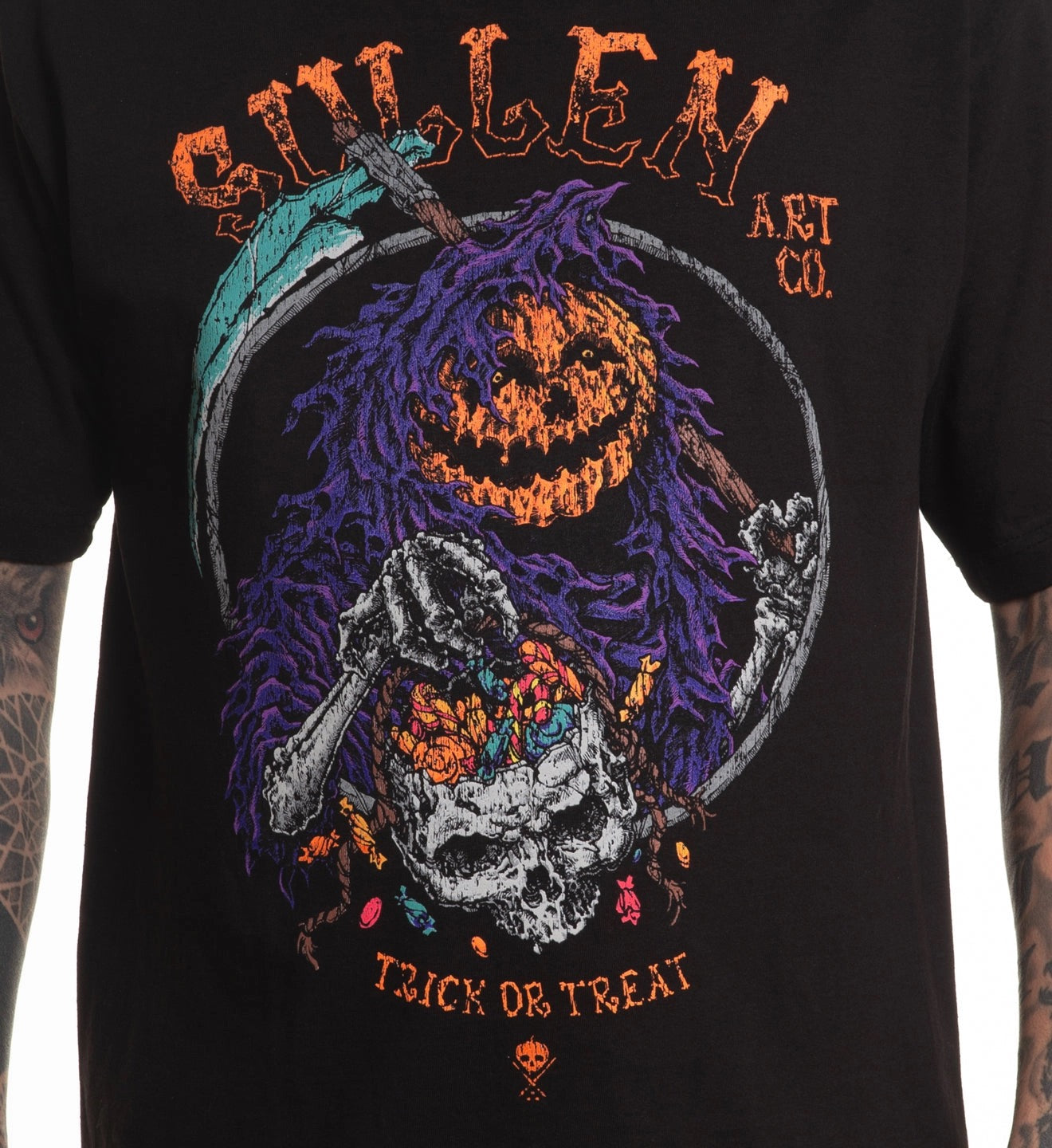 SULLEN CLOTHING PUMPKIN REAPER STANDARD T-SHIRT