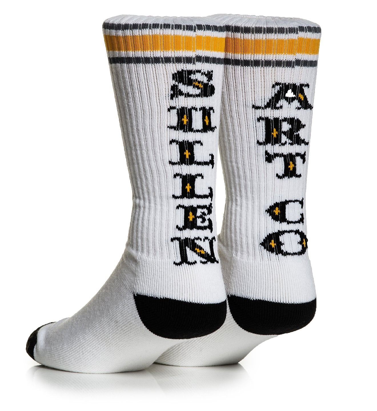 SULLEN CLOTHING GOLD RUSH WHITE SOCKS (UK 6-11)