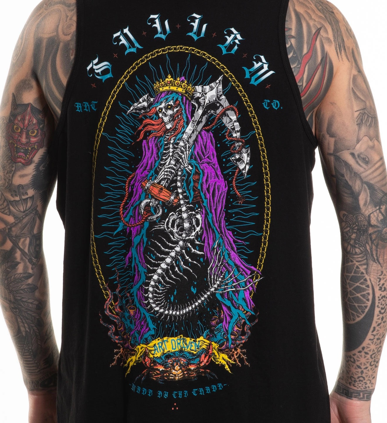 SULLEN CLOTHING SUNKEN MERMAID TANK VEST T-SHIRT