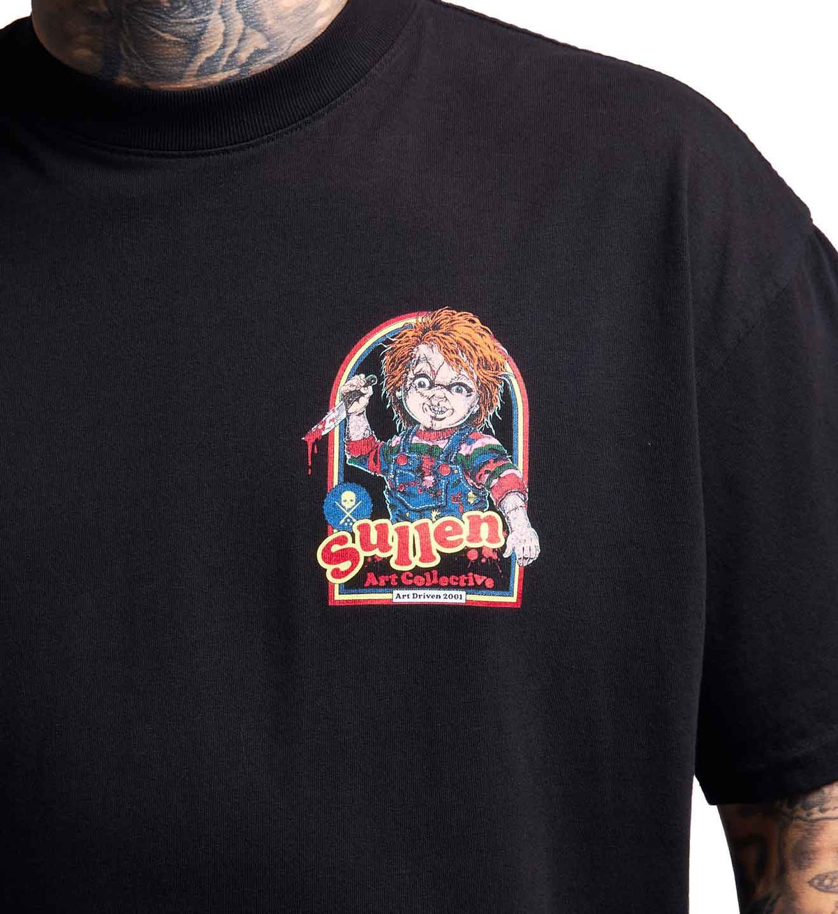 SULLEN CLOTHING WANNA PLAY "1 TON" OVERSIZED HEAVYWEIGHT PREMIUM T-SHIRT