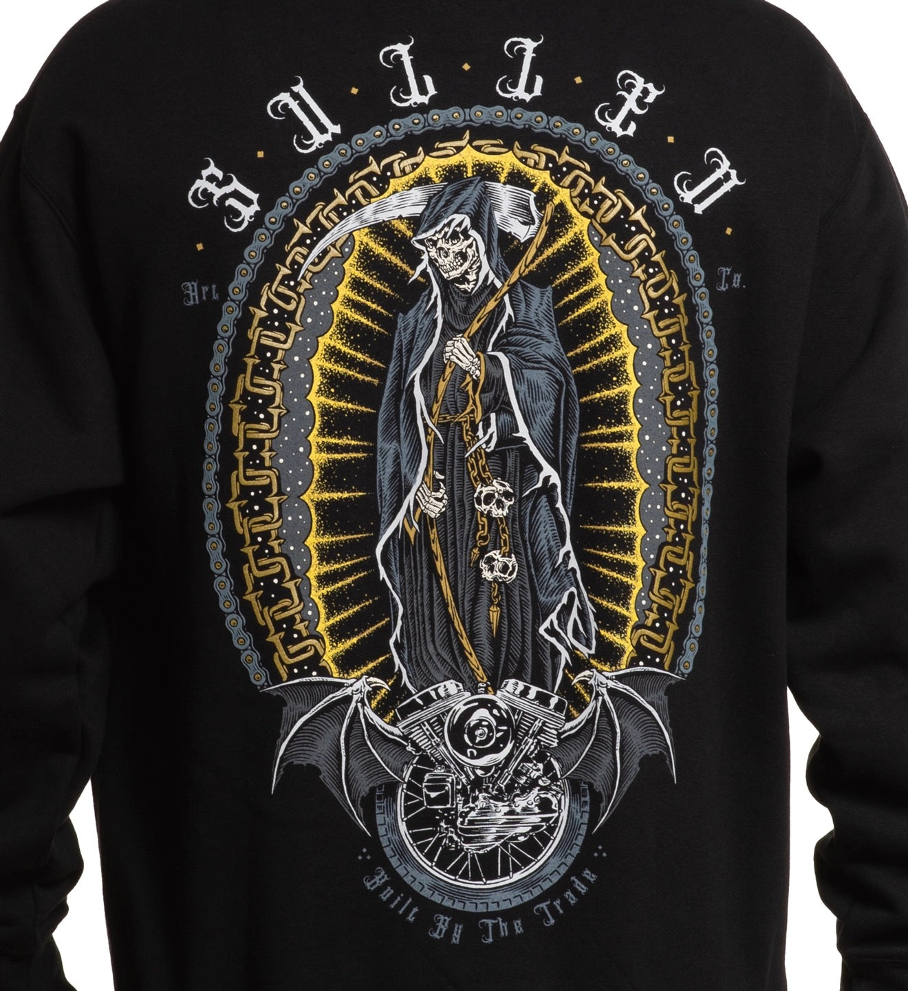 SULLEN CLOTHING PATRON SAINT ULTRA HEAVY PULLOVER HOODIE