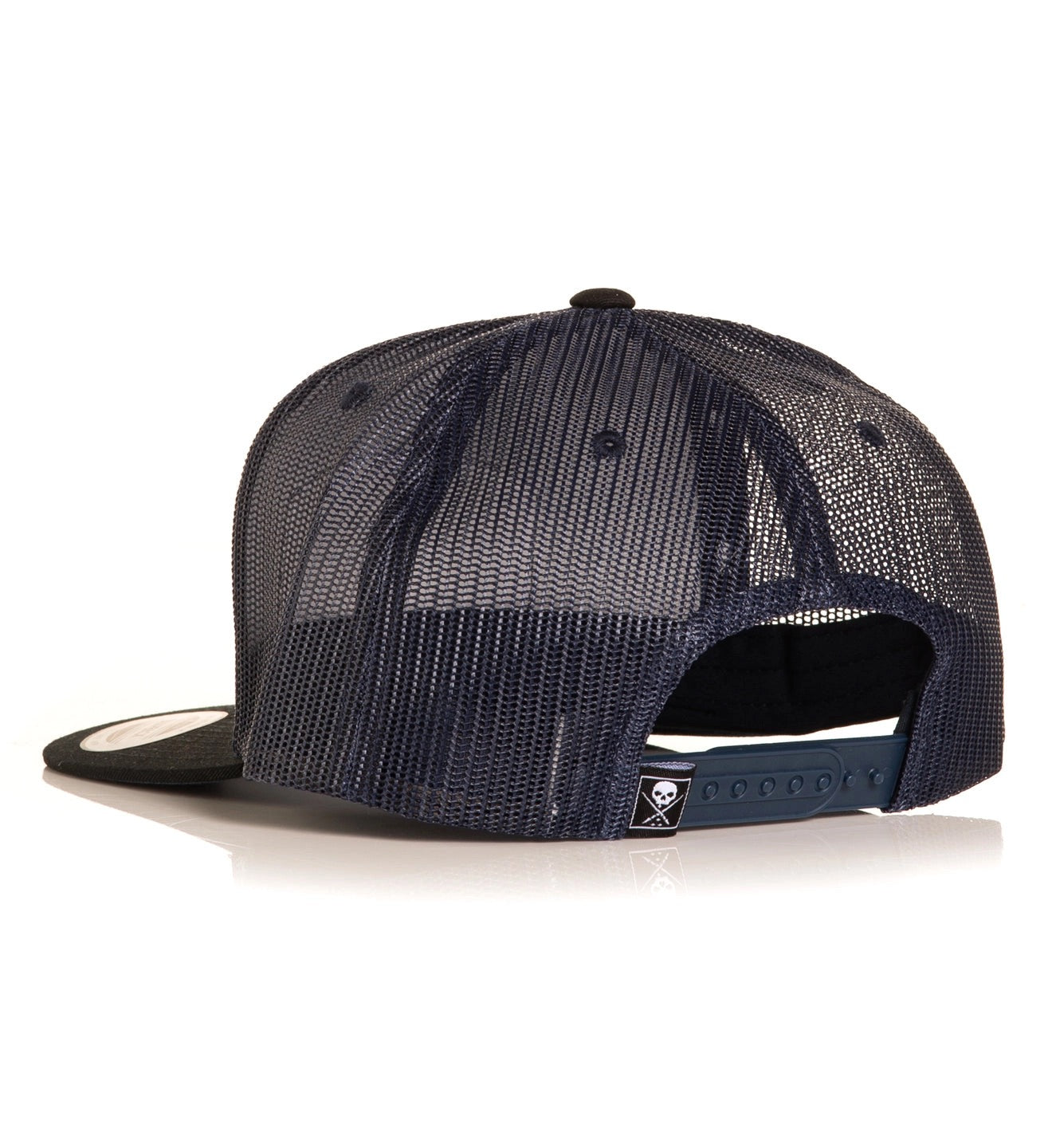 SULLEN CLOTHING CONTOUR MIDNIGHT BLUE TRUCKER SNAPBACK CAP HAT