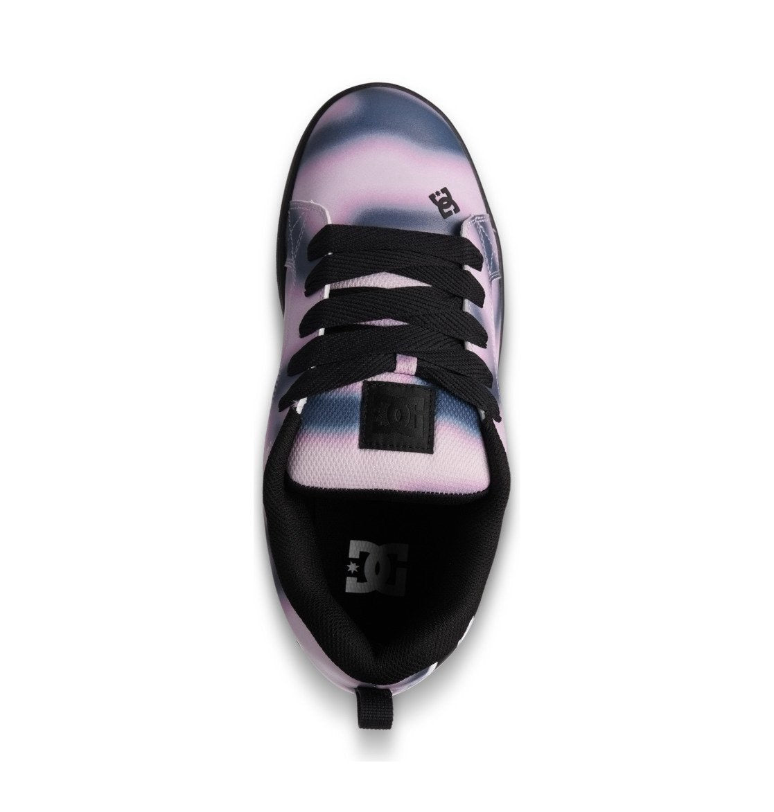 DC SHOES COURT GRAFFIK PINK DREAM TRAINERS