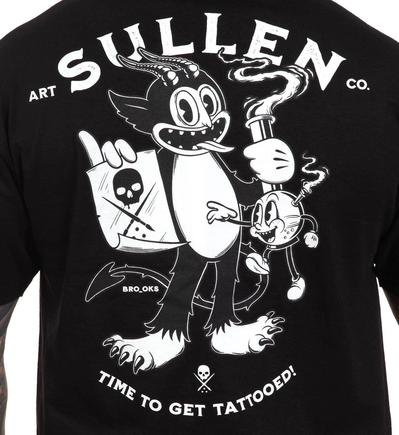 SULLEN CLOTHING TATTOO TIME STANDARD T-SHIRT (XL)