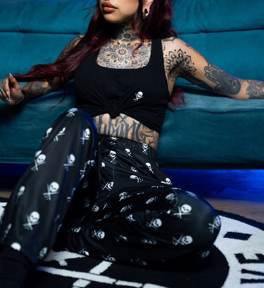 SULLEN CLOTHING BADGE BLACK PAJAMA PANT