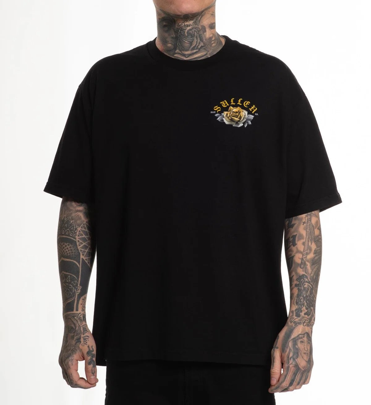 SULLEN CLOTHING GOLD GAZE "1 TON" OVERSIZED HEAVYWEIGHT PREMIUM T-SHIRT
