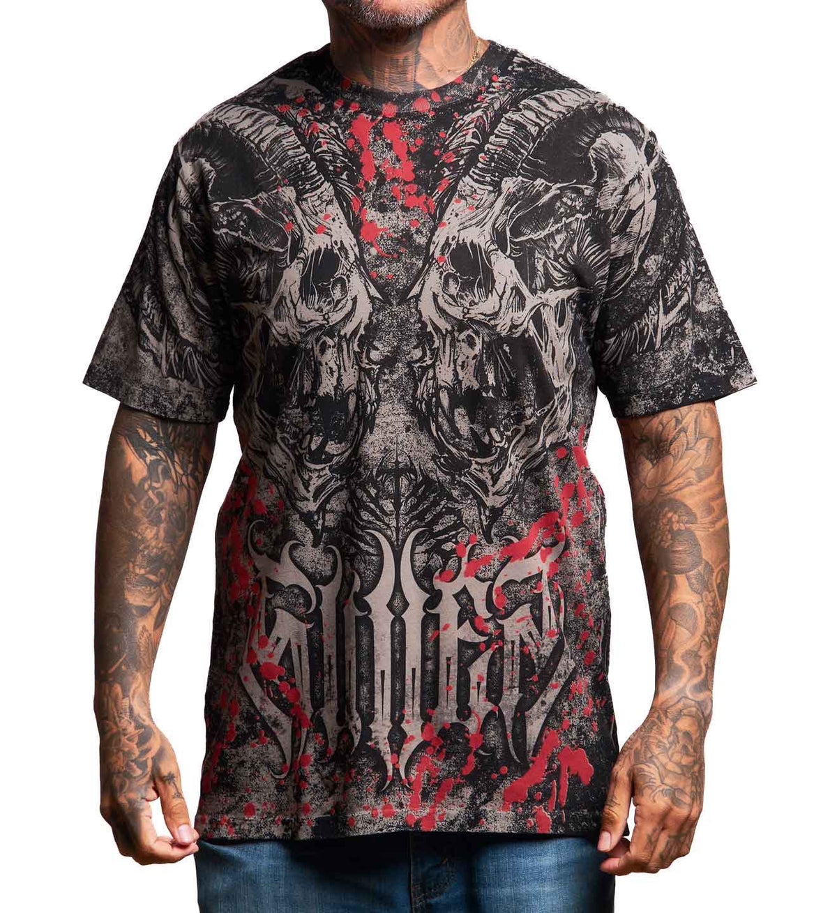 SULLEN CLOTHING CHAPTA ALL OVER PRINT PREMIUM T-SHIRT