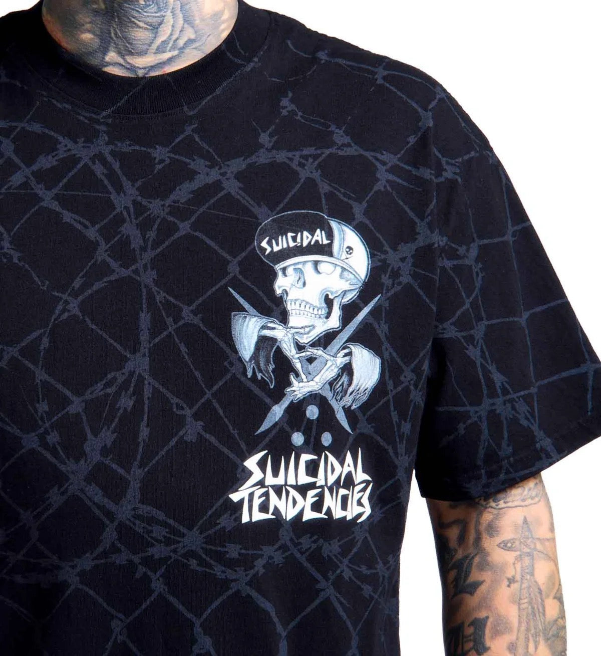 SULLEN CLOTHING X SUICIDAL TENDENCIES ST X SAC "1 TON" OVERSIZED HEAVYWEIGHT PREMIUM T-SHIRT (Copy)