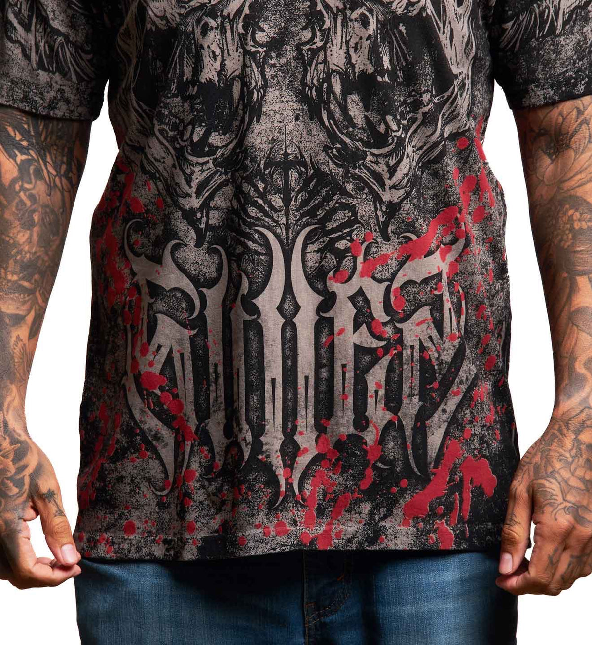 SULLEN CLOTHING CHAPTA ALL OVER PRINT PREMIUM T-SHIRT