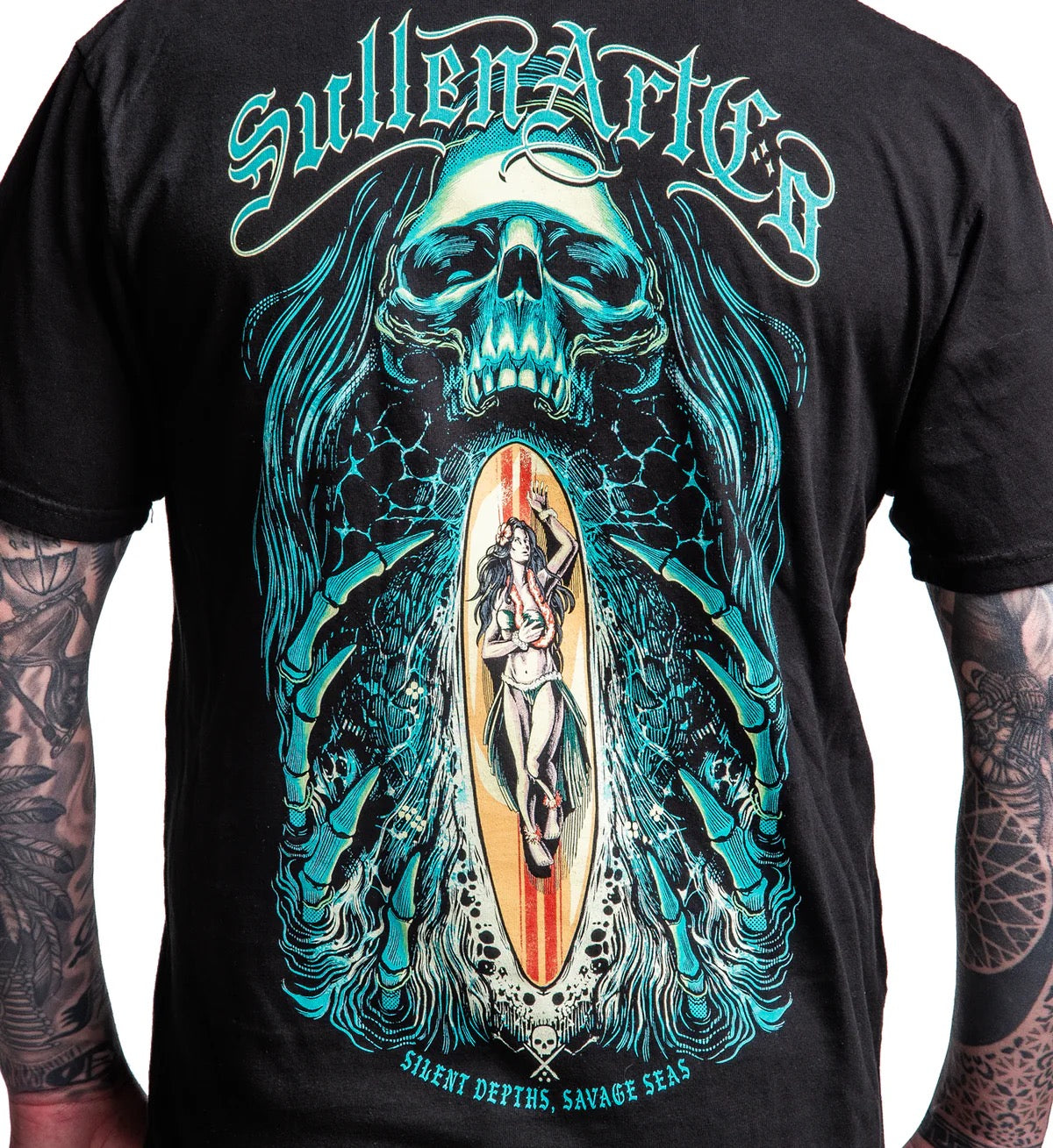 SULLEN CLOTHING SILENT DEPTHS PREMIUM T-SHIRT