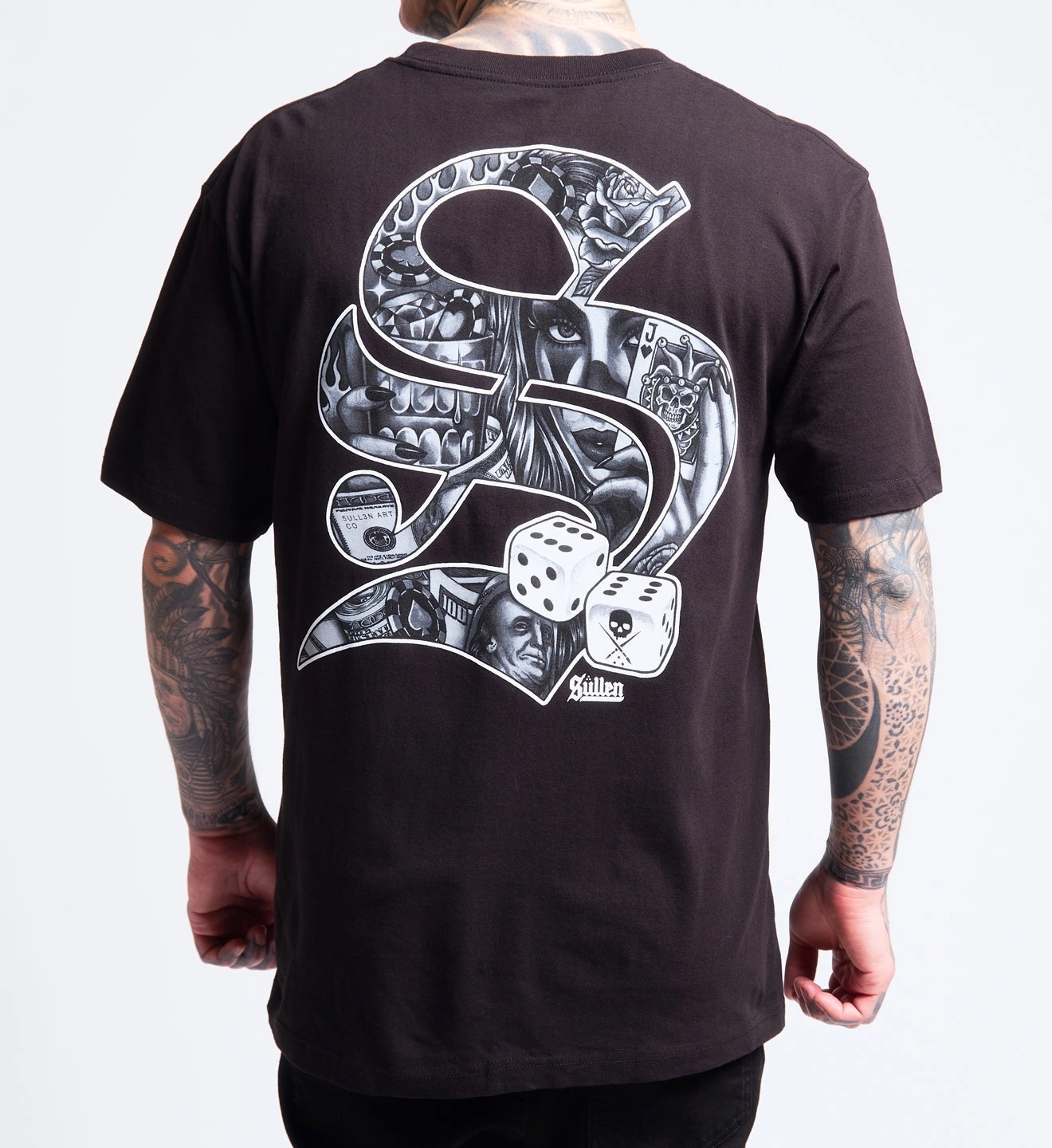 SULLEN CLOTHING S DICE STANDARD T-SHIRT