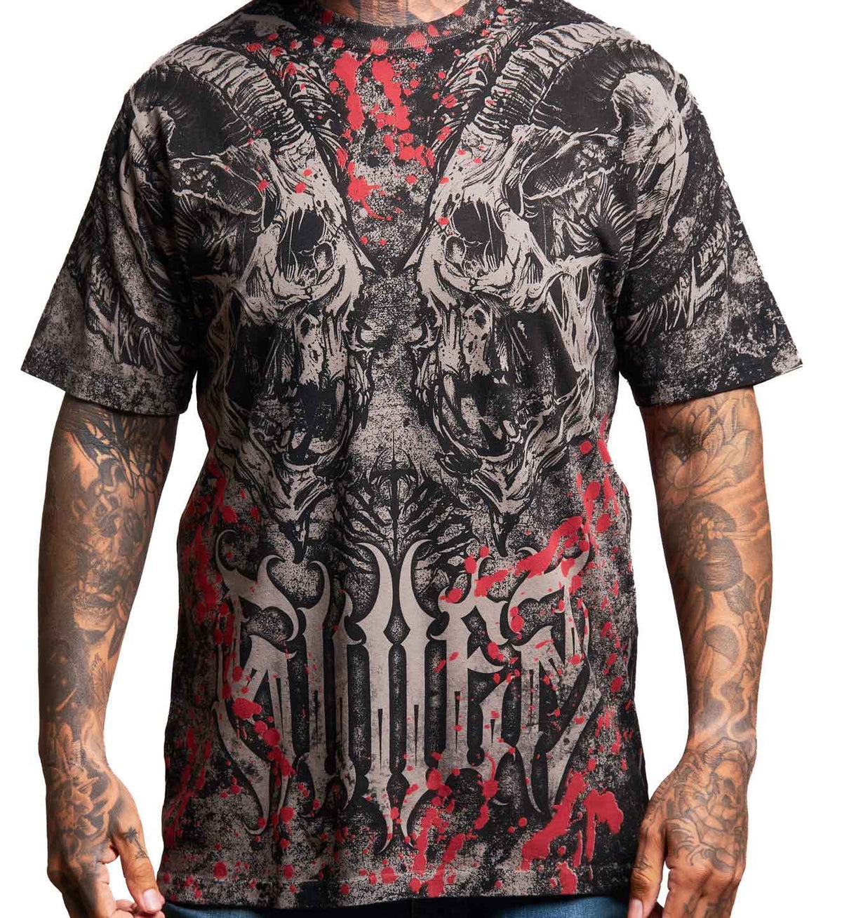 SULLEN CLOTHING CHAPTA ALL OVER PRINT PREMIUM T-SHIRT