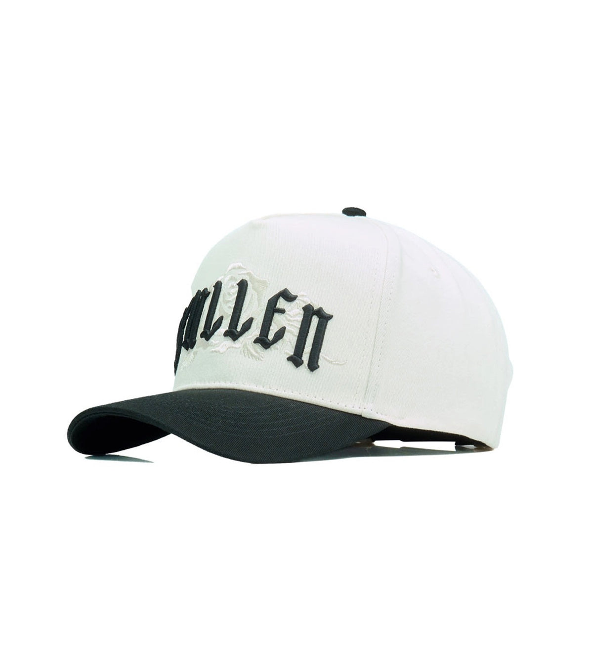 SULLEN CLOTHING PLEASURES OFF WHITE & BLACK SNAPBACK CAP