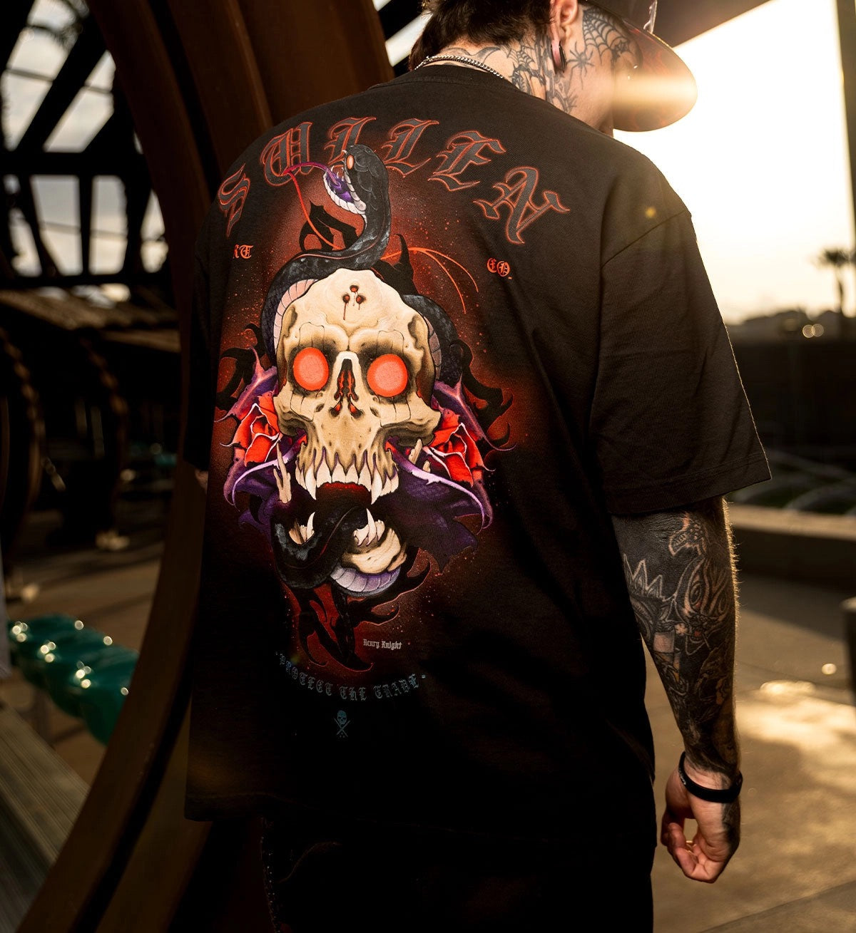 SULLEN CLOTHING HENRY KNIGHT "1 TON" OVERSIZED HEAVYWEIGHT PREMIUM T-SHIRT