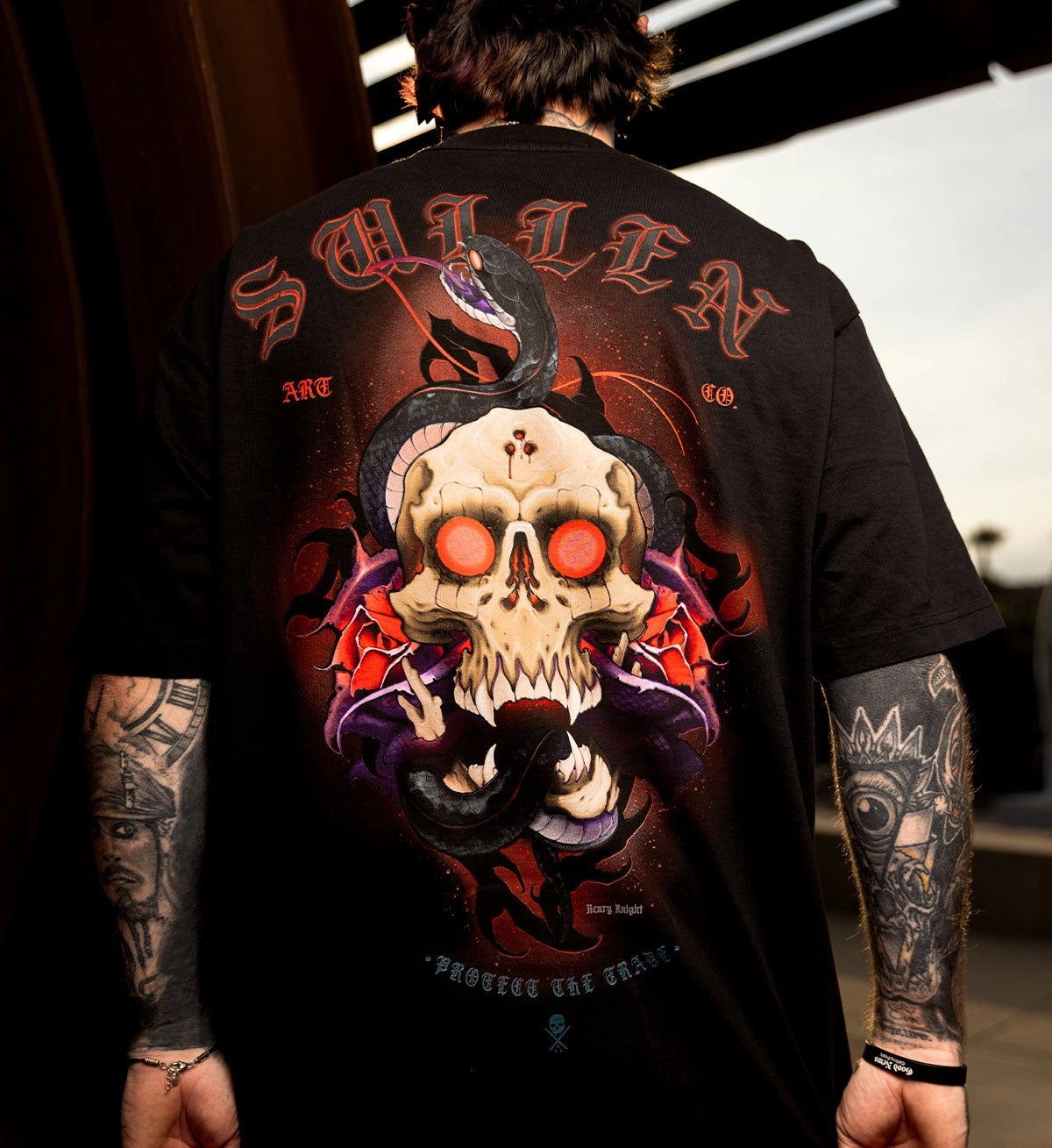 SULLEN CLOTHING HENRY KNIGHT "1 TON" OVERSIZED HEAVYWEIGHT PREMIUM T-SHIRT