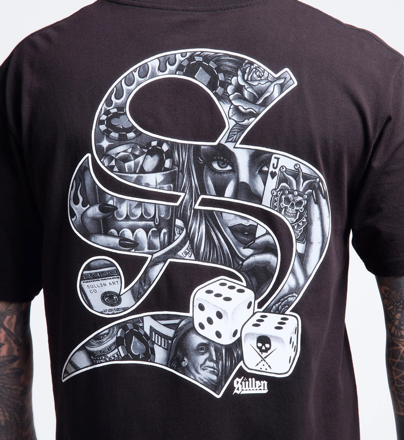 SULLEN CLOTHING S DICE STANDARD T-SHIRT