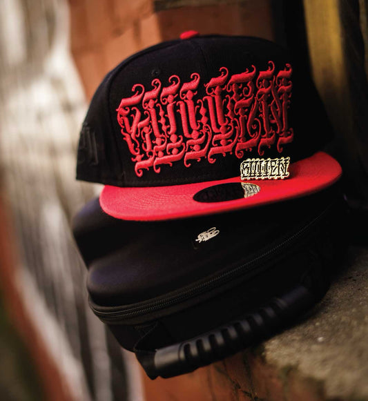 SULLEN CLOTHING LETTERHEADS #14 FEELS @Feeltattooartist SNAPBACK CAP HAT & PROTECTIVE CASE