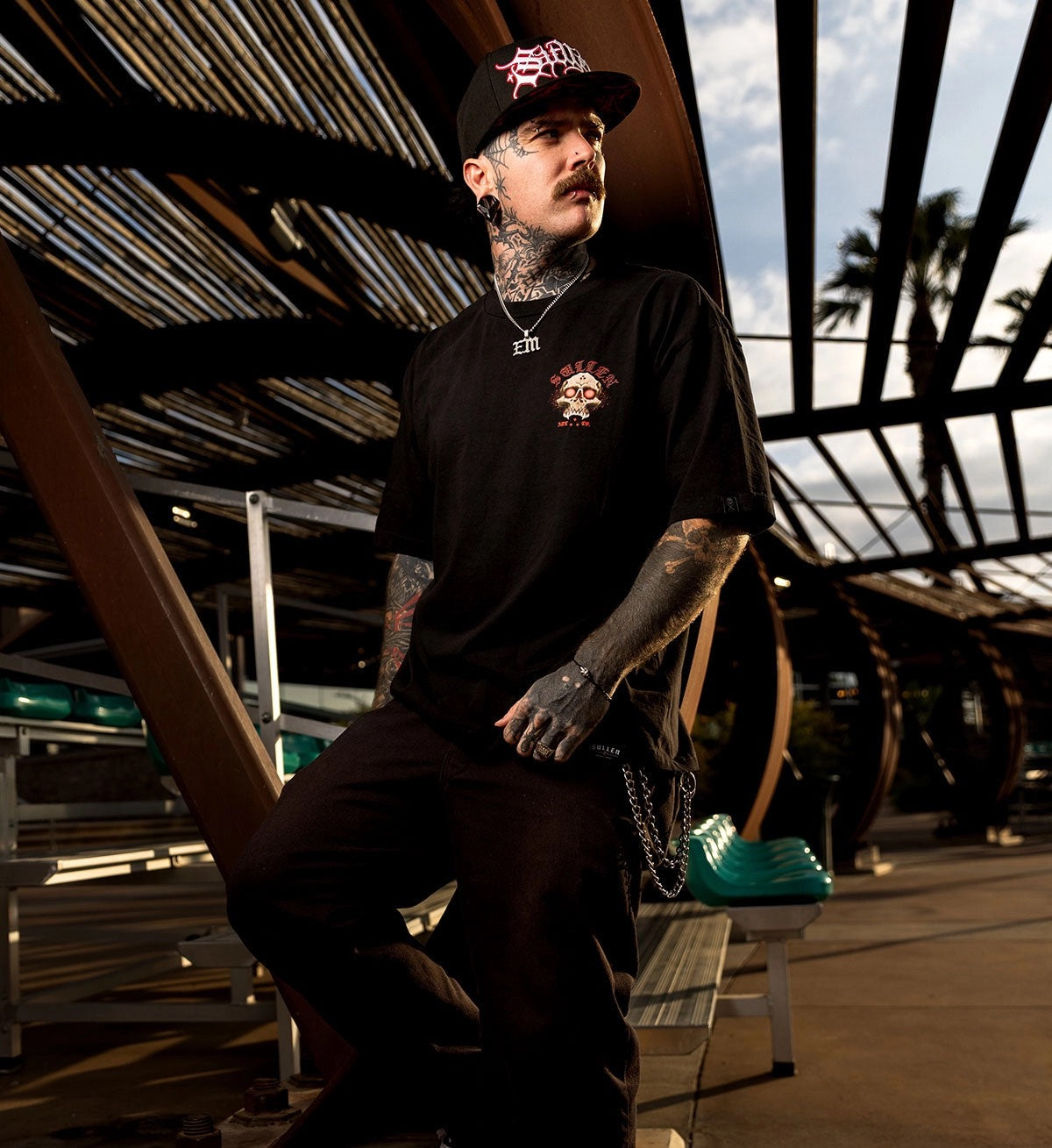 SULLEN CLOTHING HENRY KNIGHT "1 TON" OVERSIZED HEAVYWEIGHT PREMIUM T-SHIRT