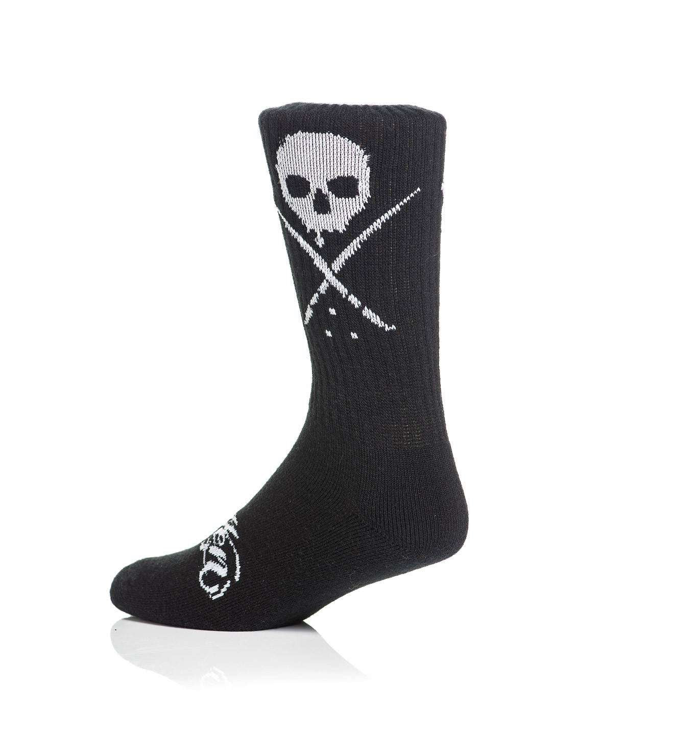 SULLEN CLOTHING STANDARD ISSUE BLACK & WHITE SOCKS (UK 6-11)